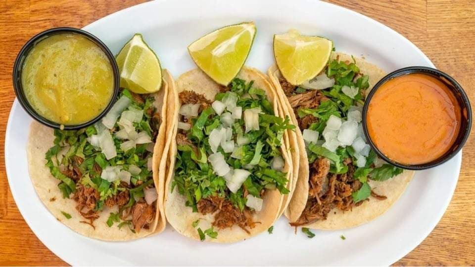 Order Ground beef taco food online from Fridas Mexican Taqueria store, Telford on bringmethat.com