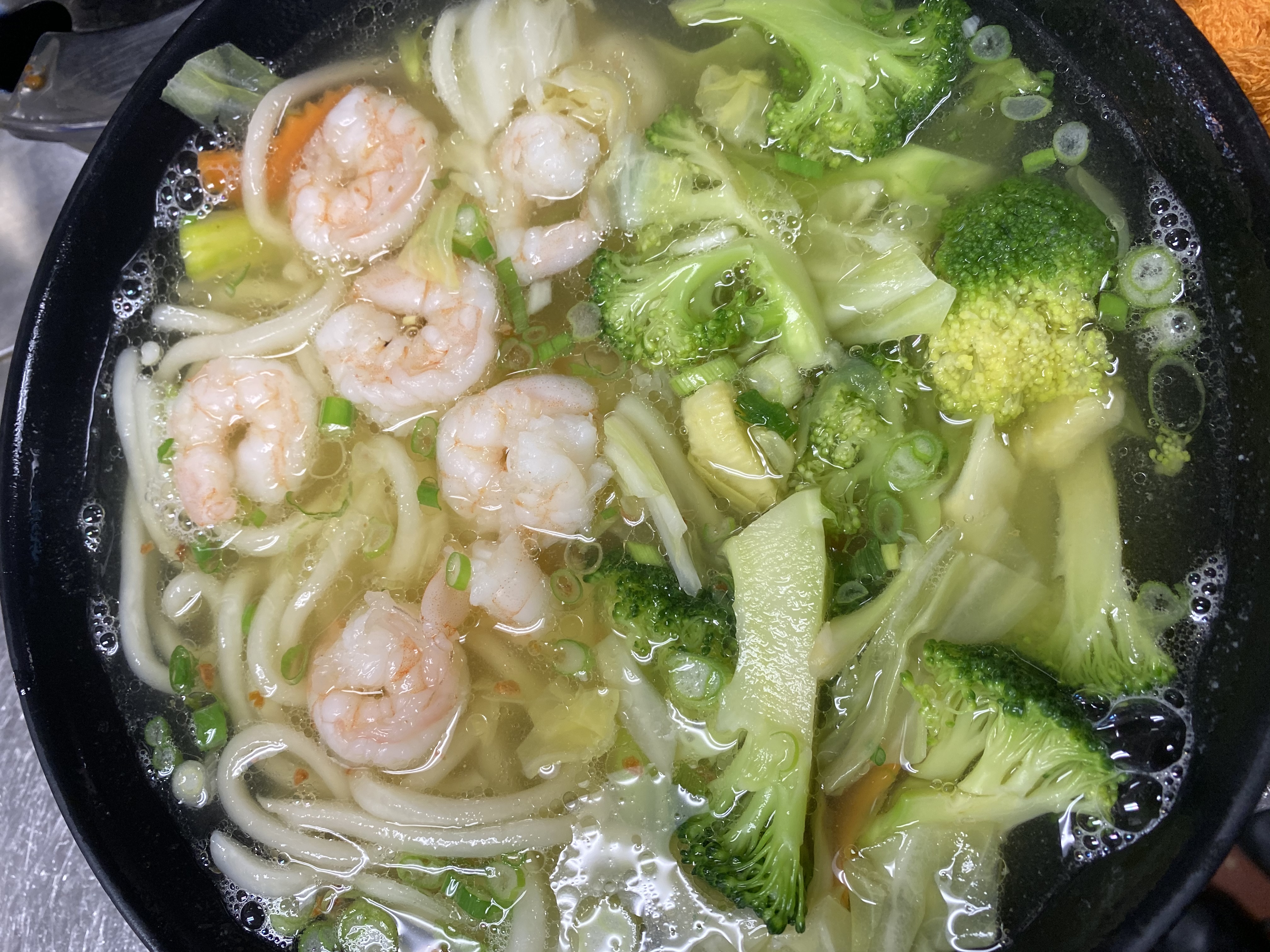 Order Shrimp Udon Noodle Soup food online from Typhoon Noodle store, Asheville on bringmethat.com