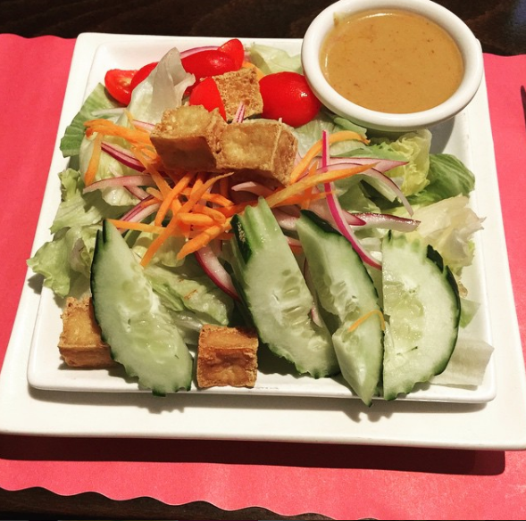 Order Thai Salad food online from Little Thai Kitchen store, Greenwich on bringmethat.com
