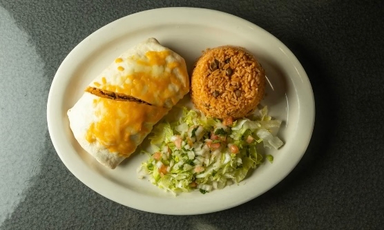 Order Burrito food online from Don Quijote Restaurant store, Manchester on bringmethat.com