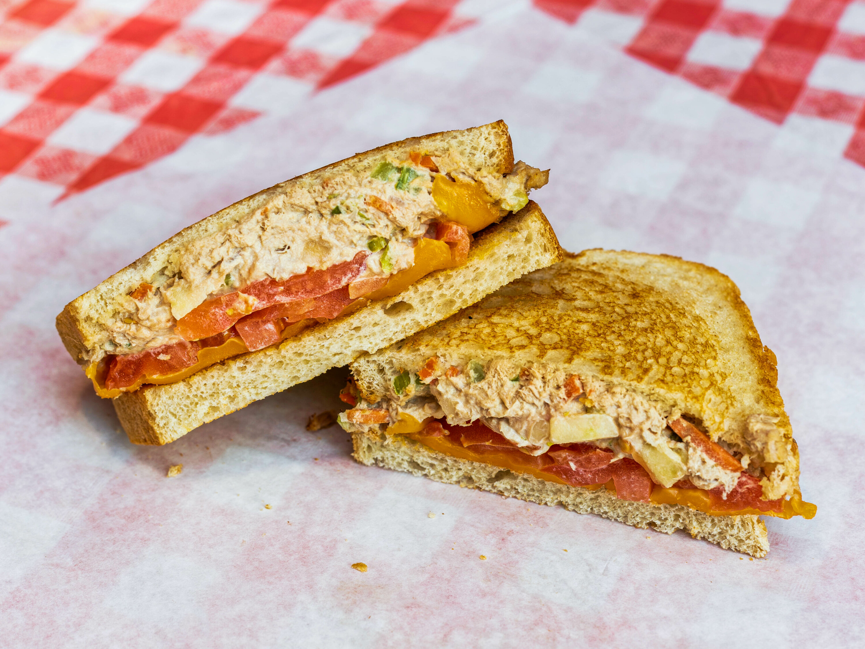 Order Tuna Melt Sandwich  food online from Shelter Bay Cafe store, Mill Valley on bringmethat.com