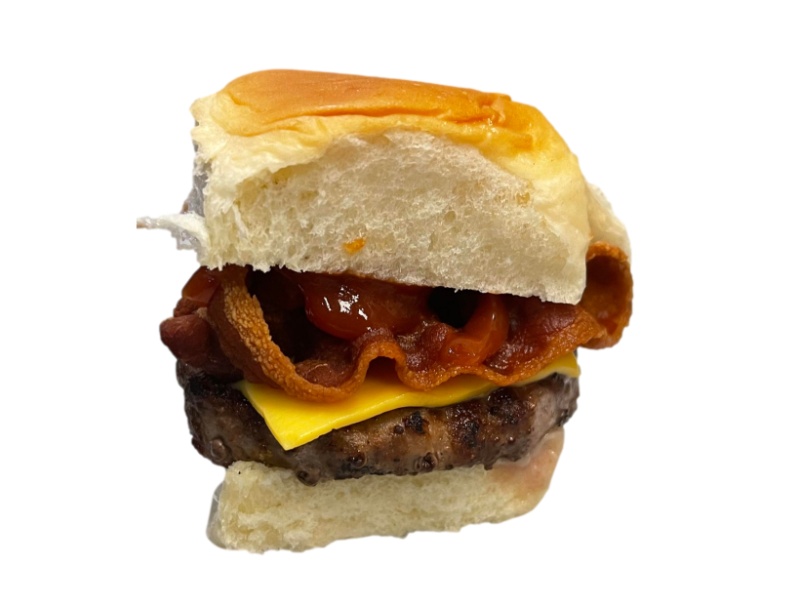 Order Bacon Cheeseburger (Certified Angus) food online from Lil Burgers store, Nutley on bringmethat.com