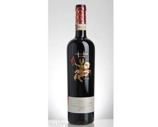 Order Cavaliere Chianti DOCG (750 ML) food online from Rocky Liquor store, Claremont on bringmethat.com