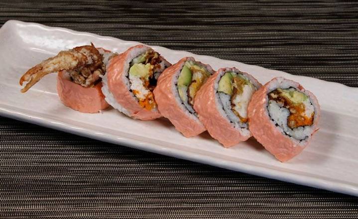 Order Soft Shell Crab Roll (5pc) food online from Fujisan store, El Centro on bringmethat.com