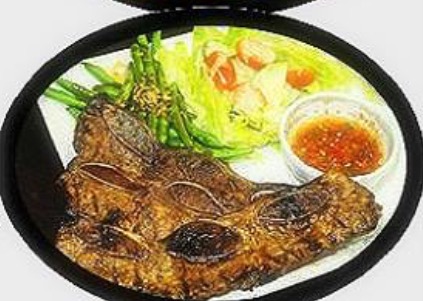 Order Short Ribs Combo Platter food online from King Thai Restaurant store, Saint Paul on bringmethat.com