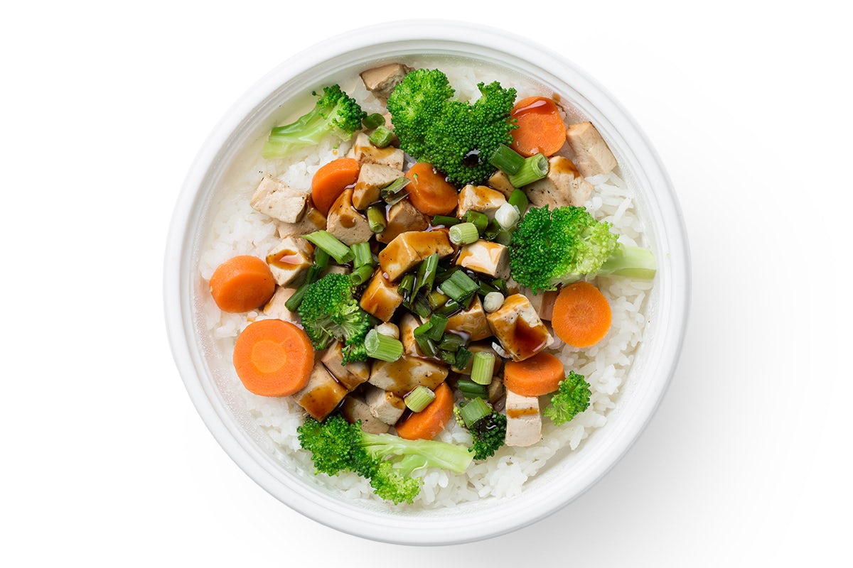 Order Regular Organic Tofu Bowl food online from Flame Broiler store, Tustin on bringmethat.com