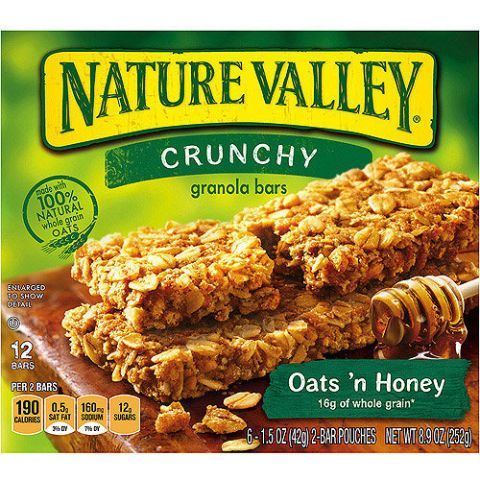Order Nature Valley Crunchy Granola Bars Oats 'n Honey 6 - 1.5 oz 2-Bar Pouches food online from 7-Eleven store, Mars on bringmethat.com