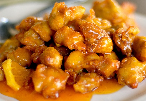 Order Orange Chicken food online from Ing Doi Thai Kitchen store, Saugus on bringmethat.com