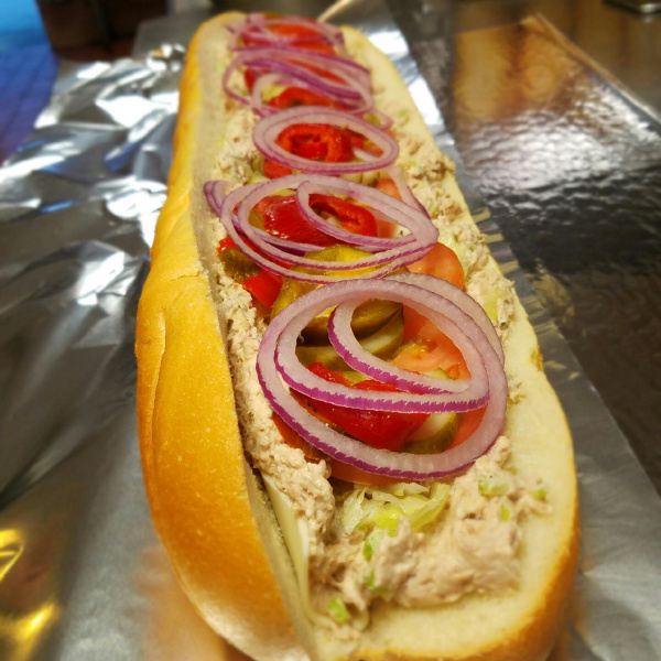 Order Tuna ch Hoagie food online from Fiore Shake, Steak And Sides store, Philadelphia on bringmethat.com