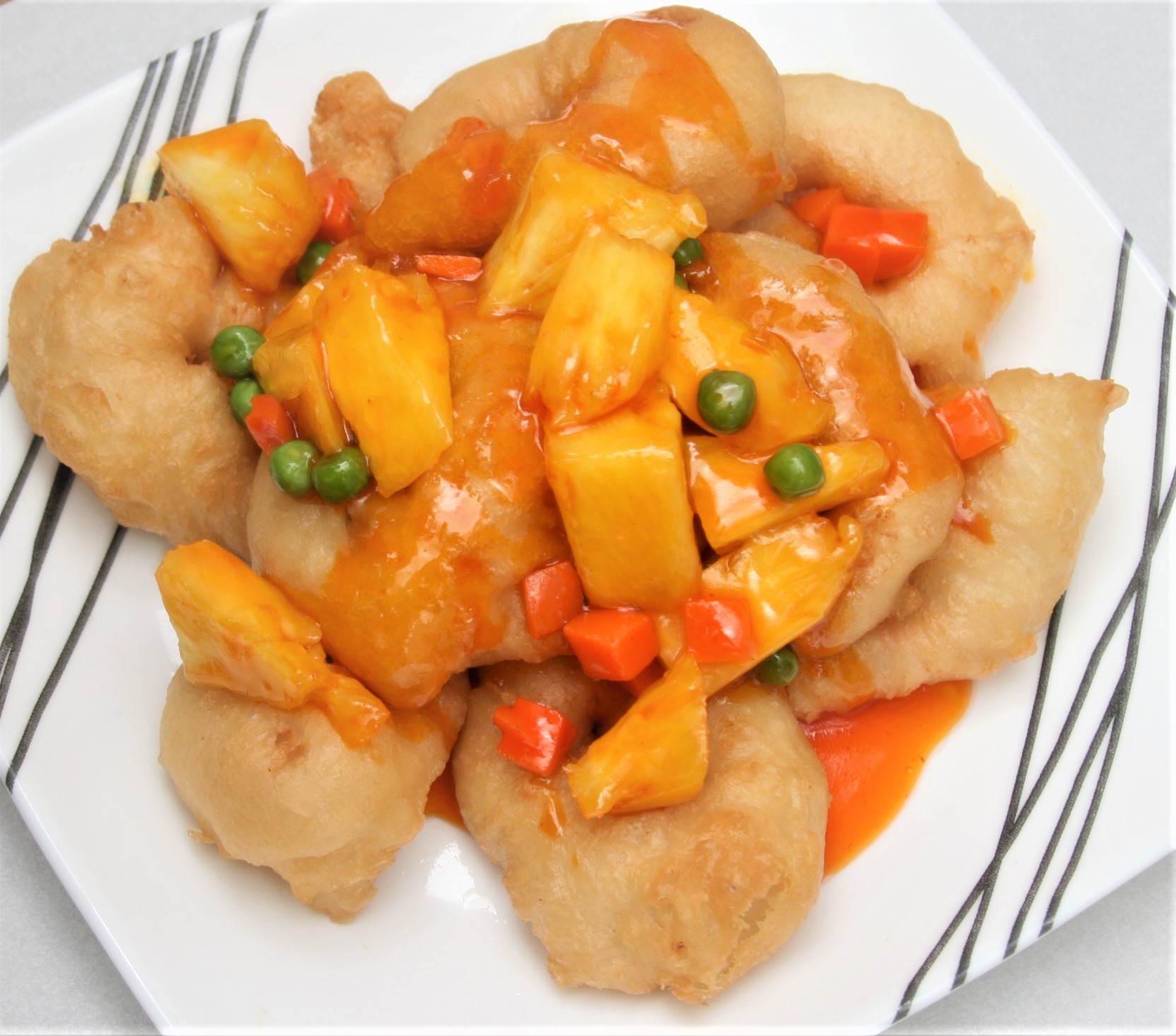 Order Sweet and Sour Shrimp food online from Hong KONG Express store, Chicago on bringmethat.com