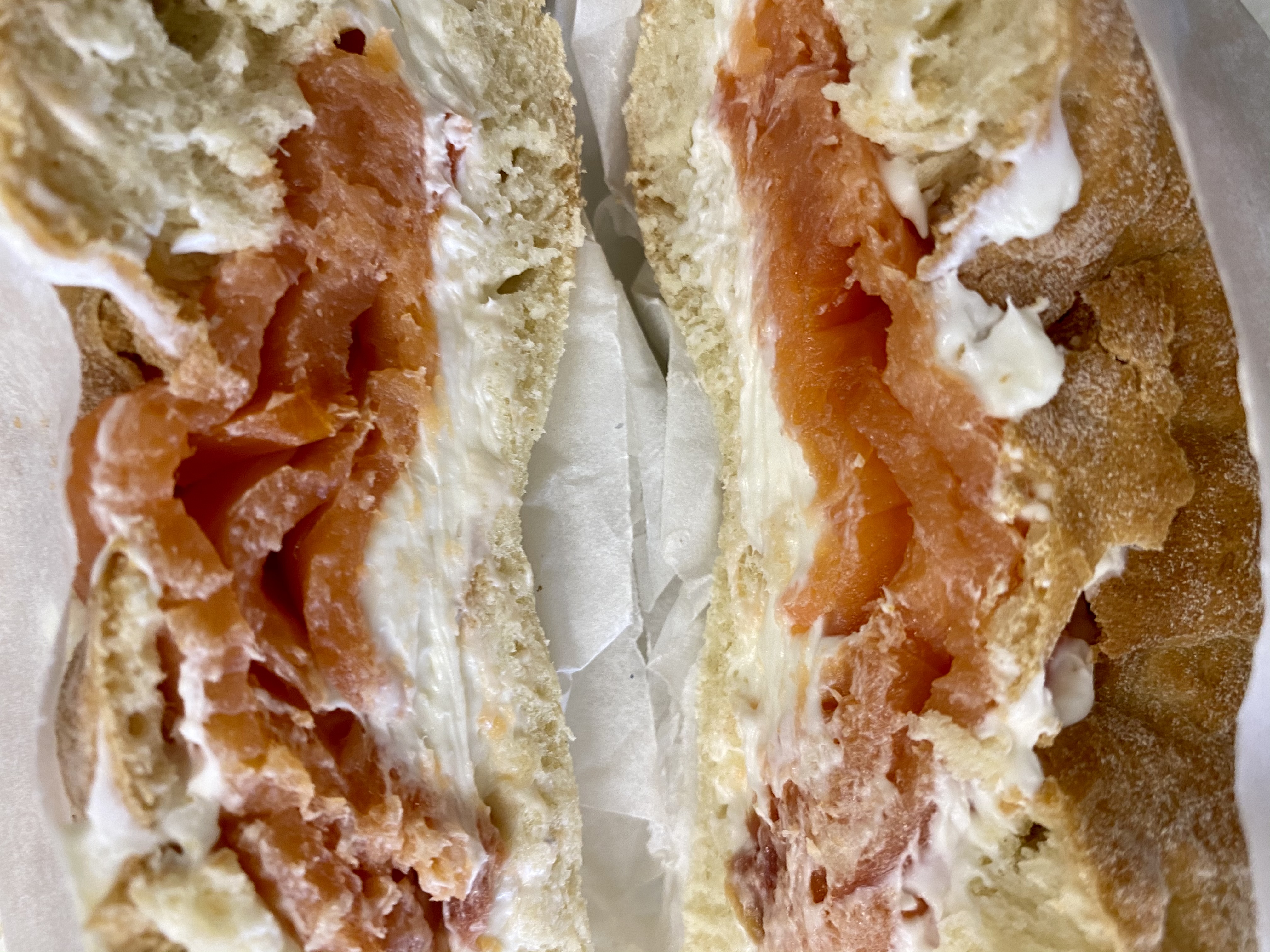Order Lox and Cream Cheese food online from Barry Espresso Bakery & Deli store, Eugene on bringmethat.com