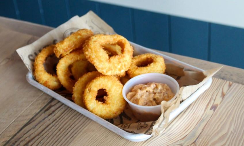Order Onion Rings food online from Spinners store, Albany on bringmethat.com