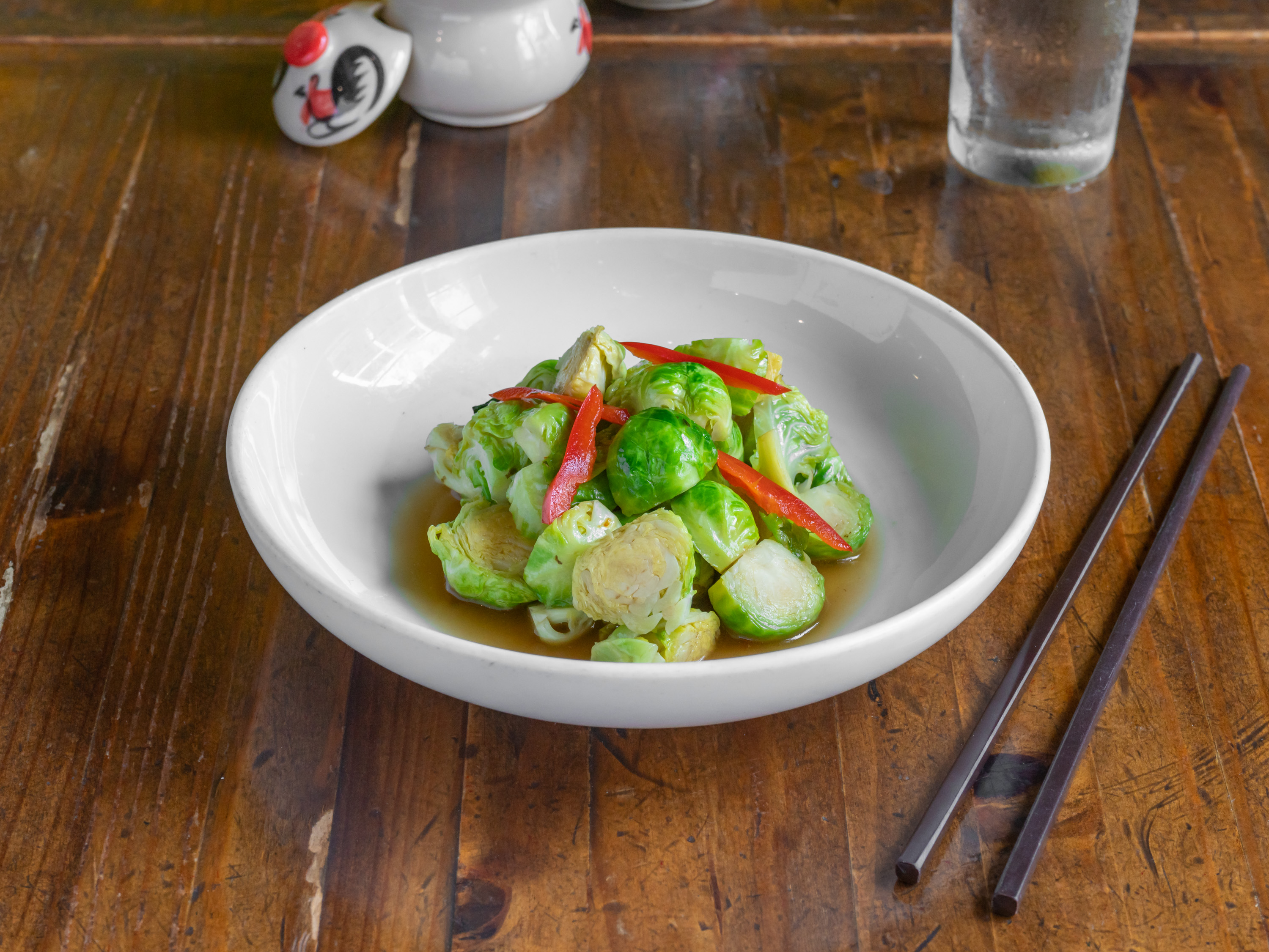 Order Thai-Style Brussel Sprouts food online from Basil Canteen store, San Francisco on bringmethat.com
