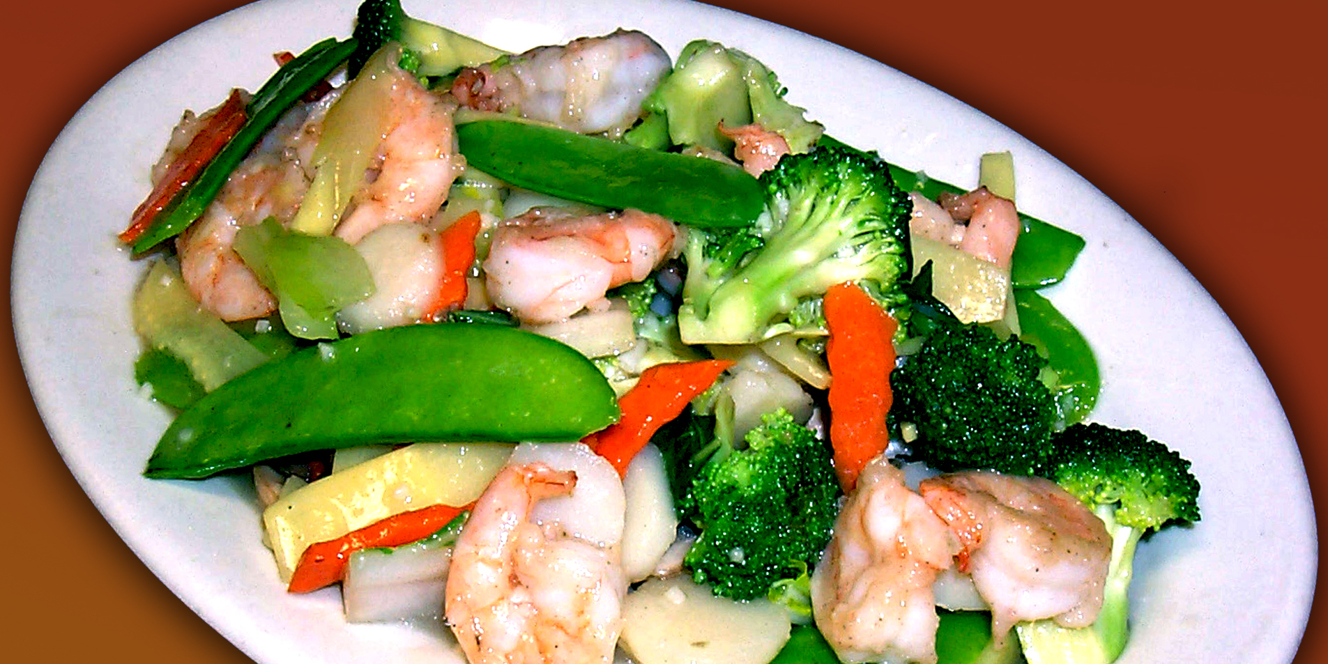 Order Shrimp with Vegetables food online from Ginger Cafe store, Gilroy on bringmethat.com