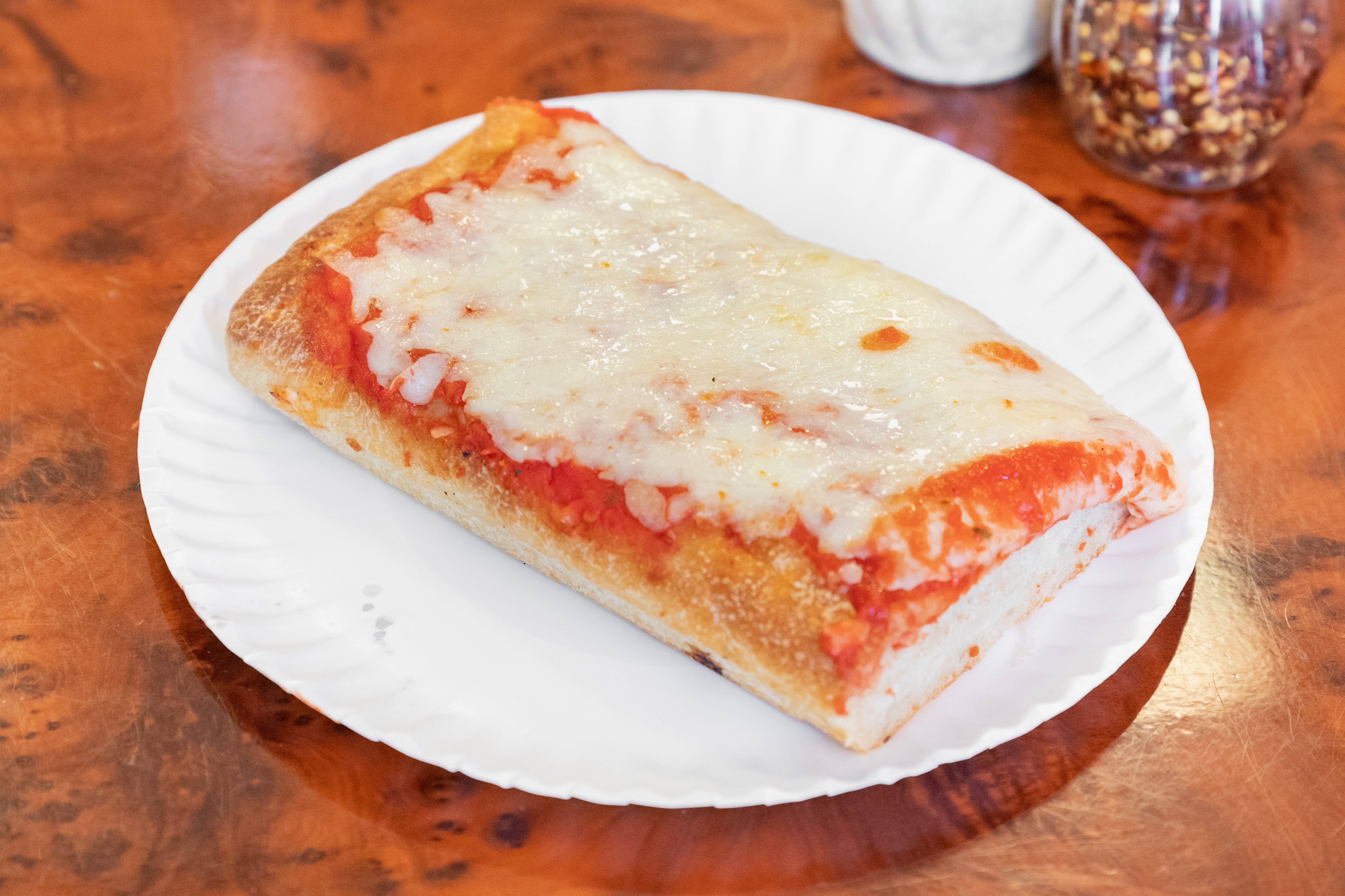 Order Plain Sicilian Pizza - 9 Slices food online from Little Italy store, Belvidere on bringmethat.com