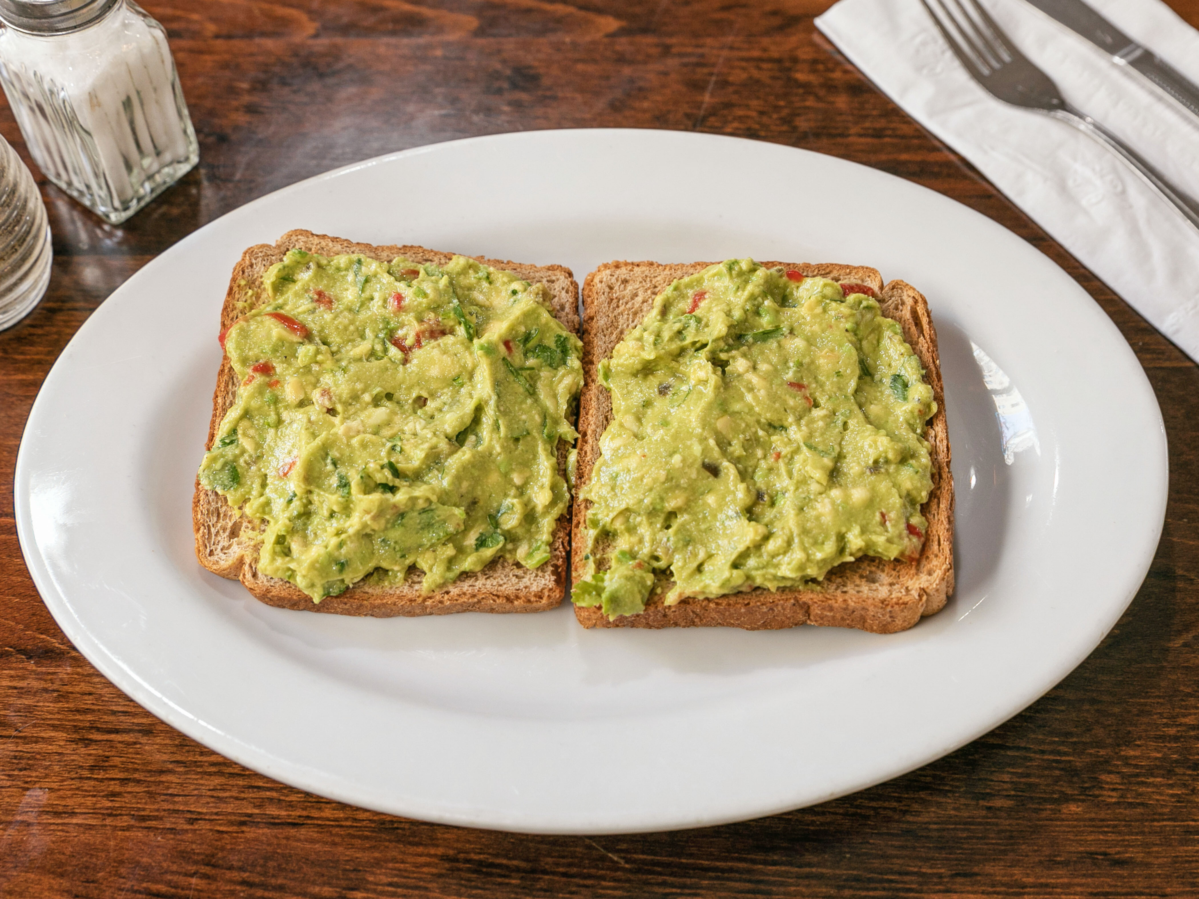 Order Avocado Toast food online from Eat here now store, New York on bringmethat.com