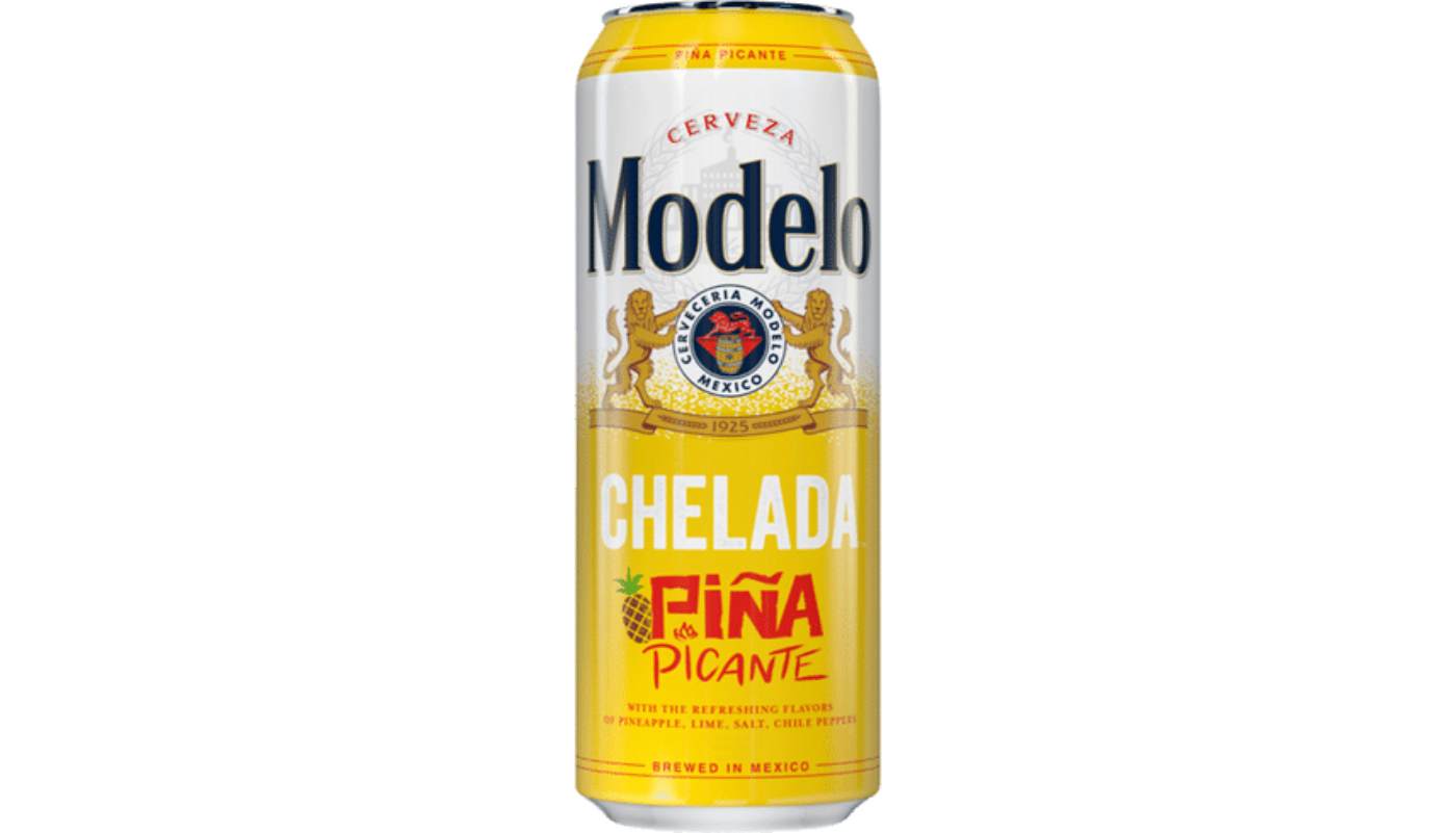 Order Modelo Chelada Pina Picante Mexican Import Flavored Beer 24oz Can food online from Circus Liquor store, Santa Clarita on bringmethat.com