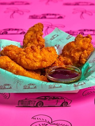 Order Four Crispy Tenders food online from Another Wing By Dj Khaled store, Union City on bringmethat.com