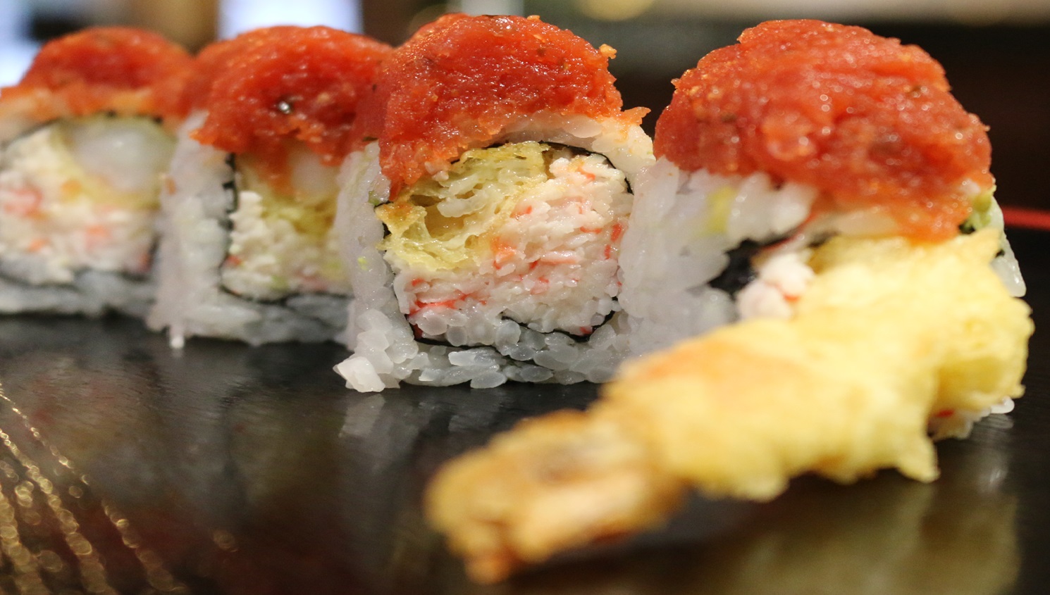 Order Kaze Fire Roll food online from Kaze Sushi & Hibachi store, Mesquite on bringmethat.com