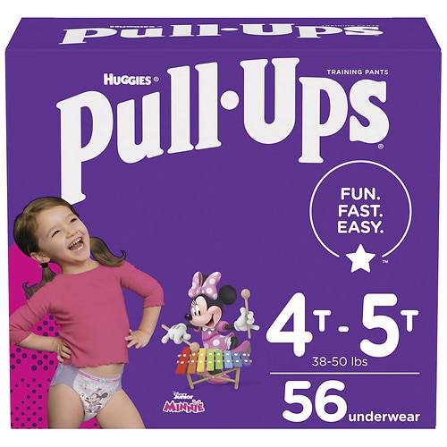 Order Huggies Pull-Ups Girls' Potty Training Pants 4T - 5T - 56.0 ea food online from Walgreens store, FAIRBANKS on bringmethat.com