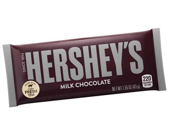 Order Hershey's Milk Chocolate (2.6 oz) food online from Checkout Food Stores #47 store, Houston on bringmethat.com