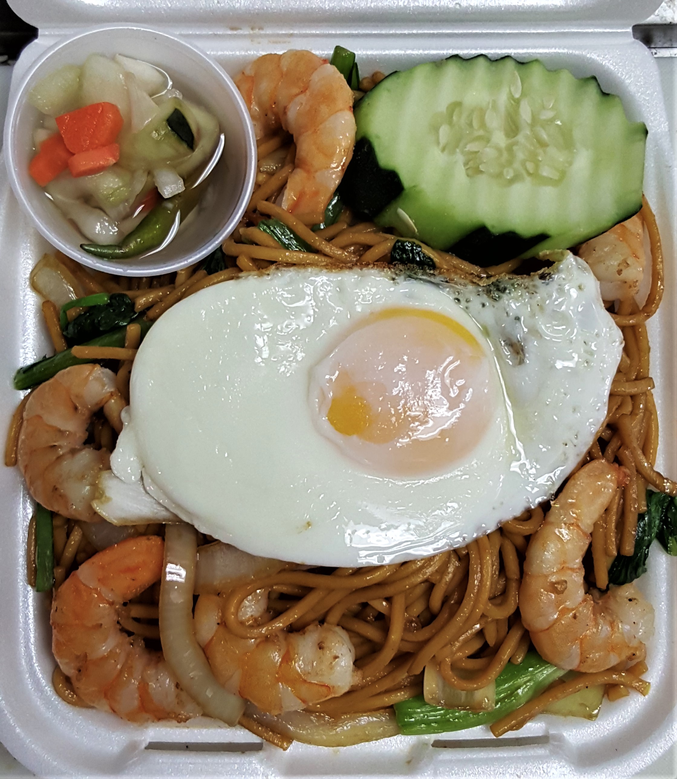Order Mie Goreng (Indonesian Style Noodle) food online from Sunny Express store, South El Monte on bringmethat.com