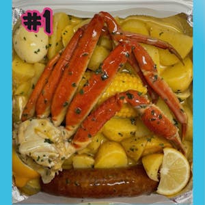 Order #1 Loner (1 Cluster) food online from Kracked Crab store, Beaverton on bringmethat.com