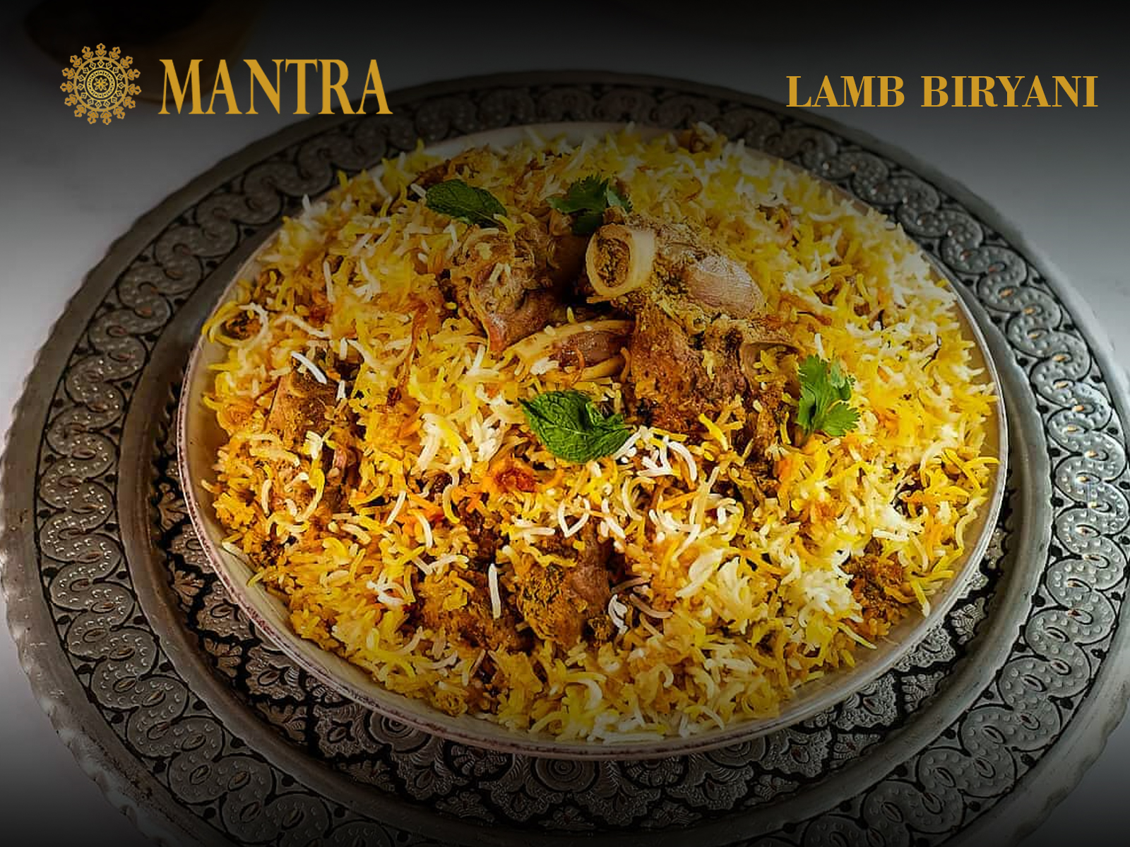 Order Lamb Biryani food online from Mantra Authentic Indian Restaurant store, Jersey City on bringmethat.com