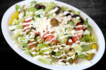Order Greek Salad food online from The Green Olive store, Long Beach on bringmethat.com