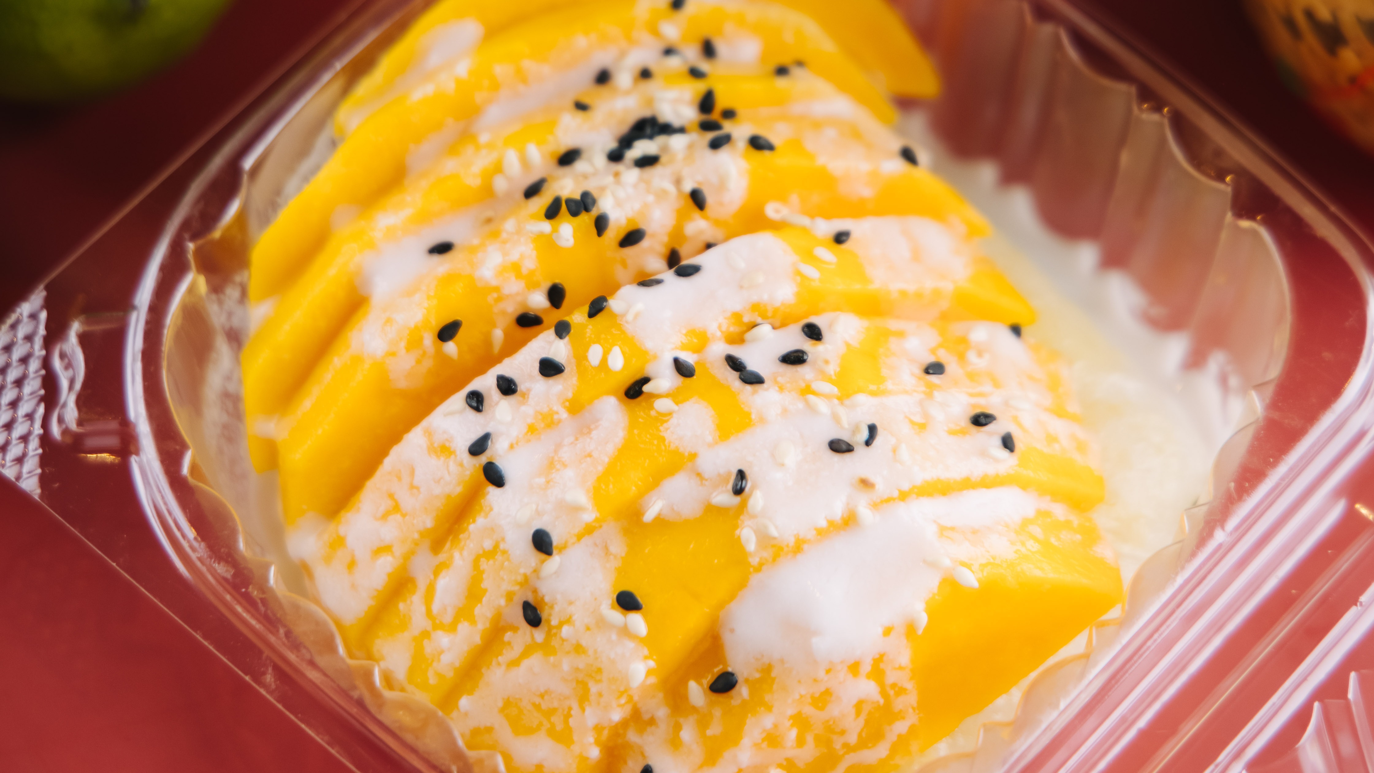 Order 31. Coconut Sticky Rice With Mango or Ice Cream food online from Zaap Kitchen Of Casa Linda store, Dallas on bringmethat.com