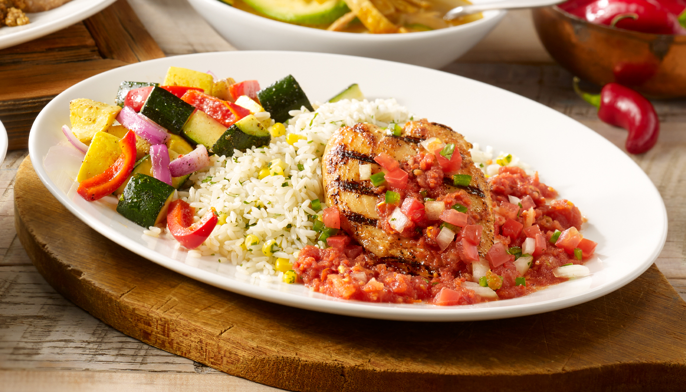 Order Mexican Grilled Chicken food online from On The Border store, Las Vegas on bringmethat.com