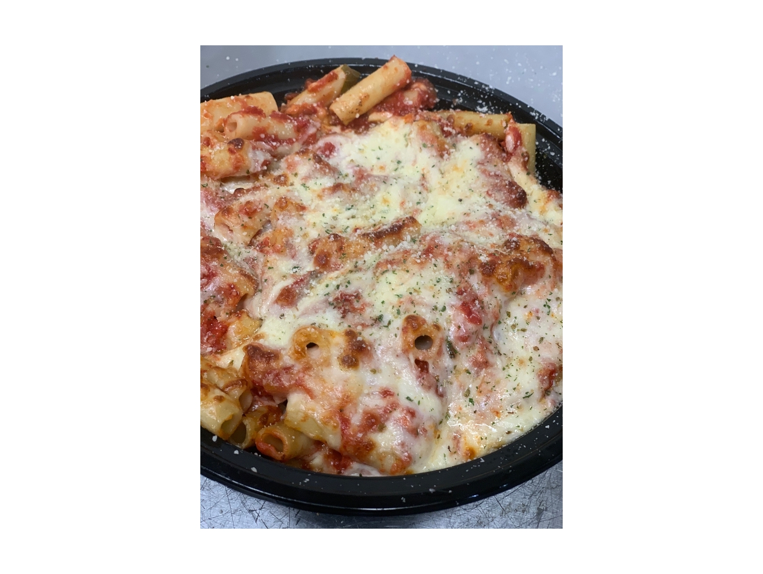 Order Baked Ziti Dinner food online from The Pizza Cutters store, Syracuse on bringmethat.com