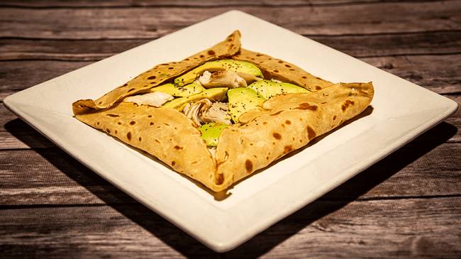 Order Turkey Avocado Crepe food online from Coupa Cafe store, Palo Alto on bringmethat.com