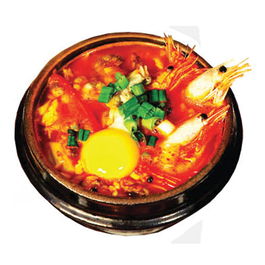 Order 3. Seafood Soft Tofu food online from Milpitas Sgd Tofu House store, Milpitas on bringmethat.com