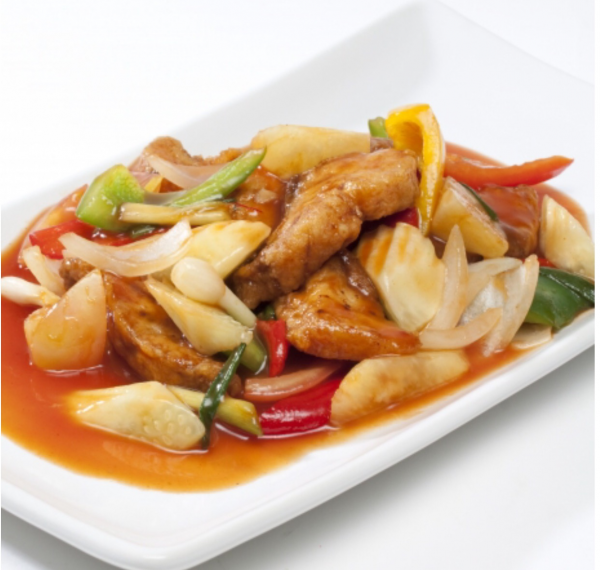 Order 8. Sweet and Sour Chicken food online from Thai Original Bbq store, Culver City on bringmethat.com