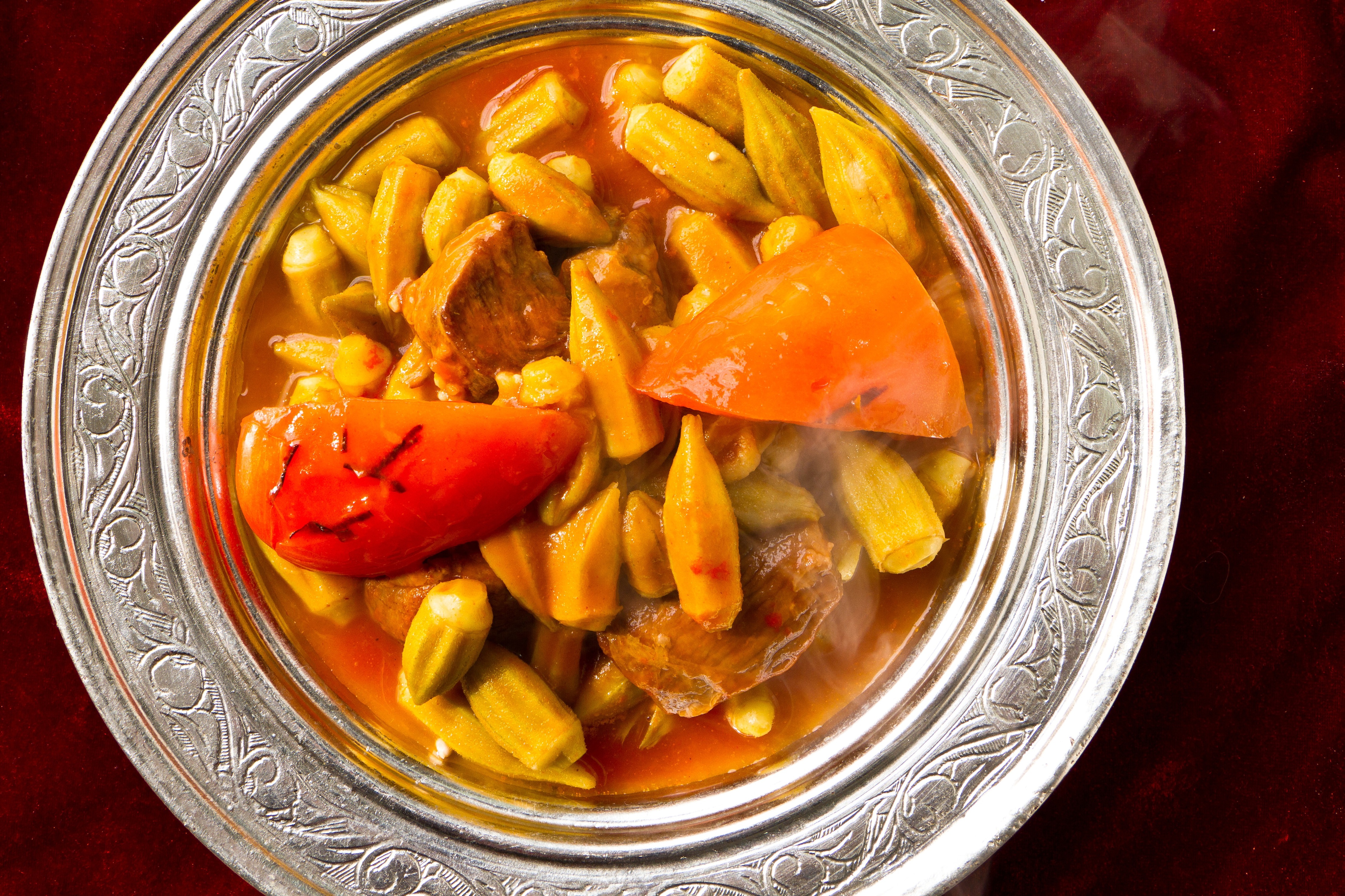 Order Etli Bamya food online from Turkish Kitchen store, New York on bringmethat.com