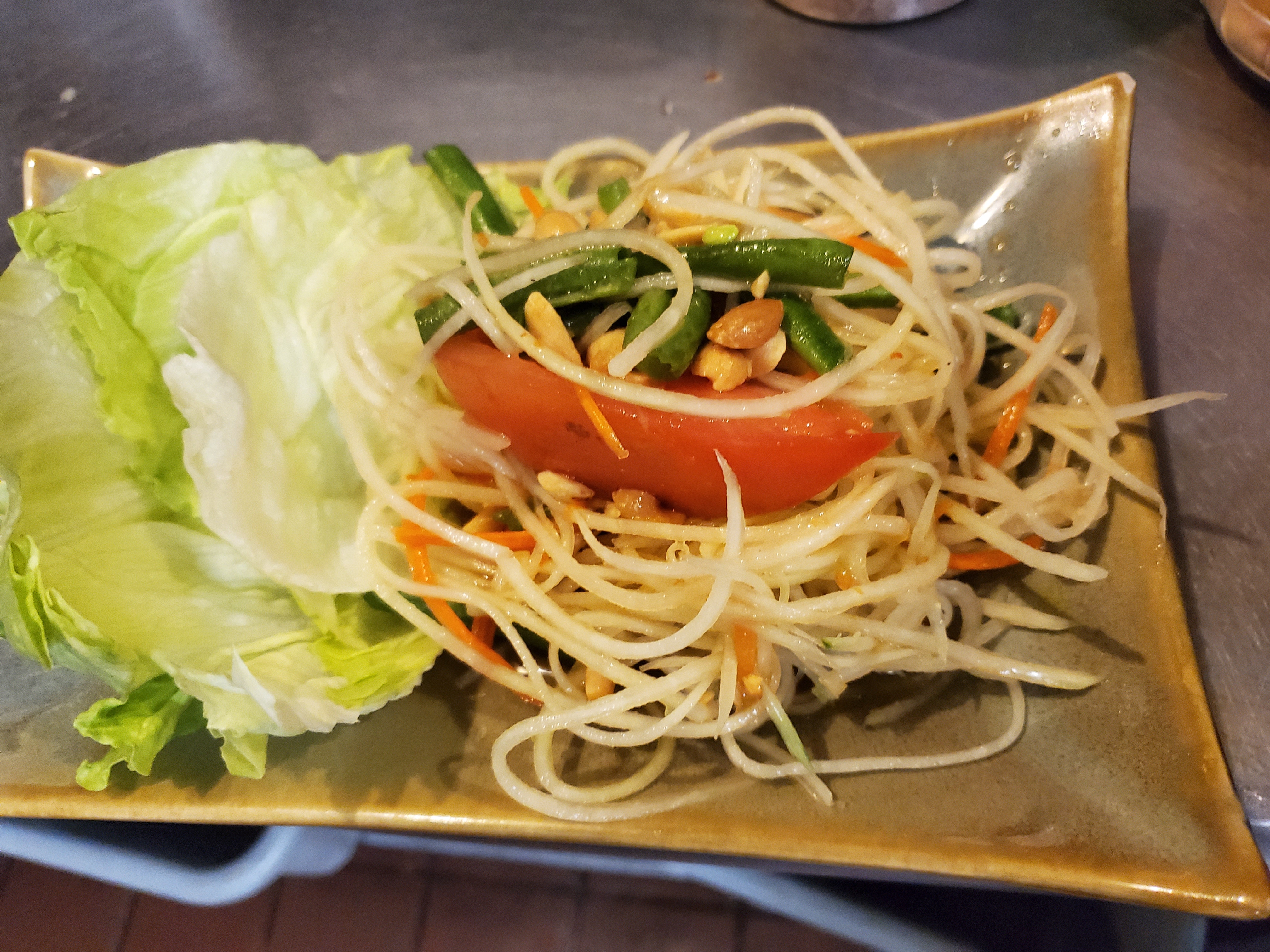 Order Papaya Salad food online from Pick Thai To Go store, Crofton on bringmethat.com