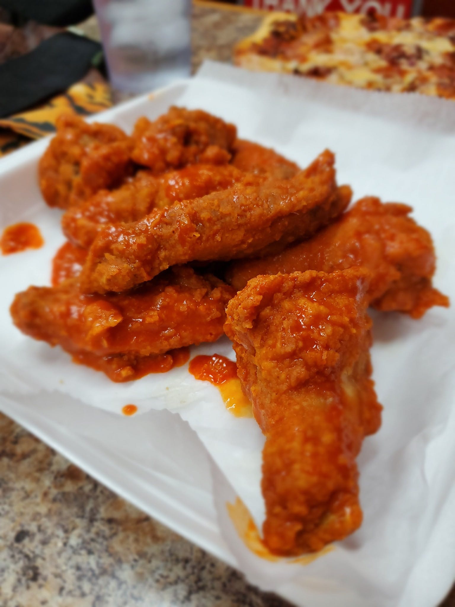 Order Jumbo Chicken Wings - 8 Pieces food online from Dough Bros store, Rockford on bringmethat.com