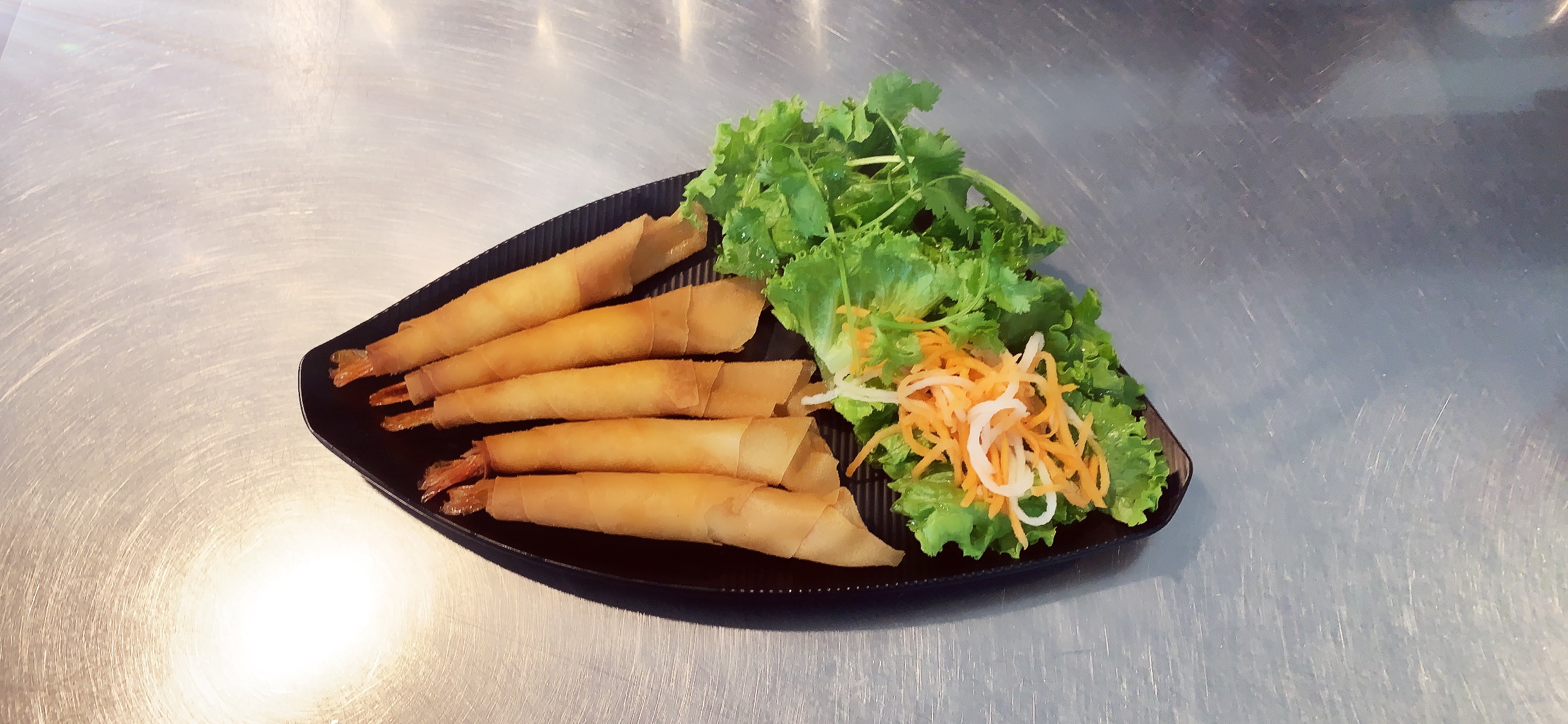 Order A5. Rocket Shrimp Rolls food online from Pho the Bowl store, Laguna Niguel on bringmethat.com