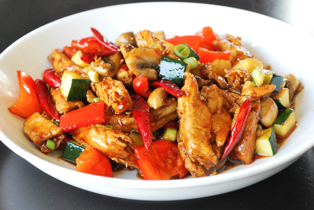 Order Vegan Kung Pao Chicken food online from Kung Pao China Bistro store, West Hollywood on bringmethat.com