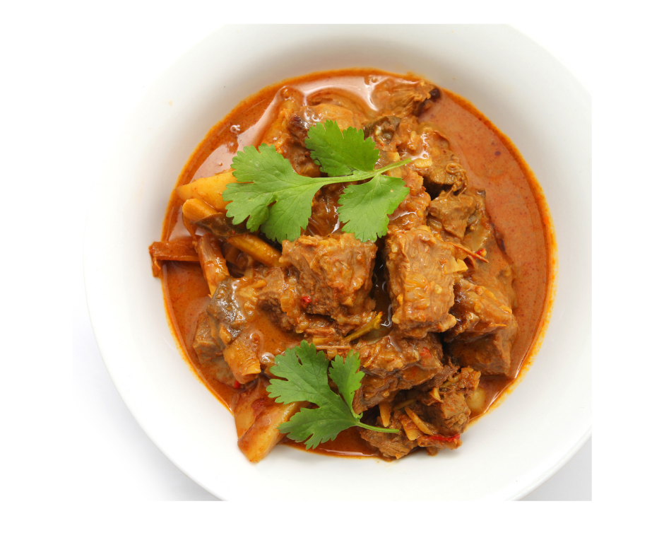 Order Beef Curry (+ Free Dessert) food online from Spices Of India Kitchen store, Irving on bringmethat.com
