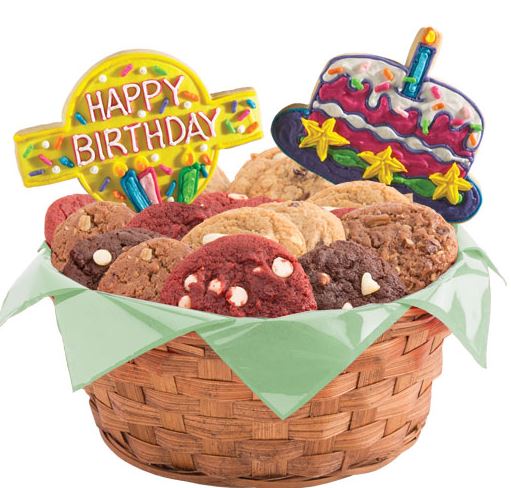 Order W148. Confetti and Candles Bright Basket food online from Cookies By Design store, Glenview on bringmethat.com