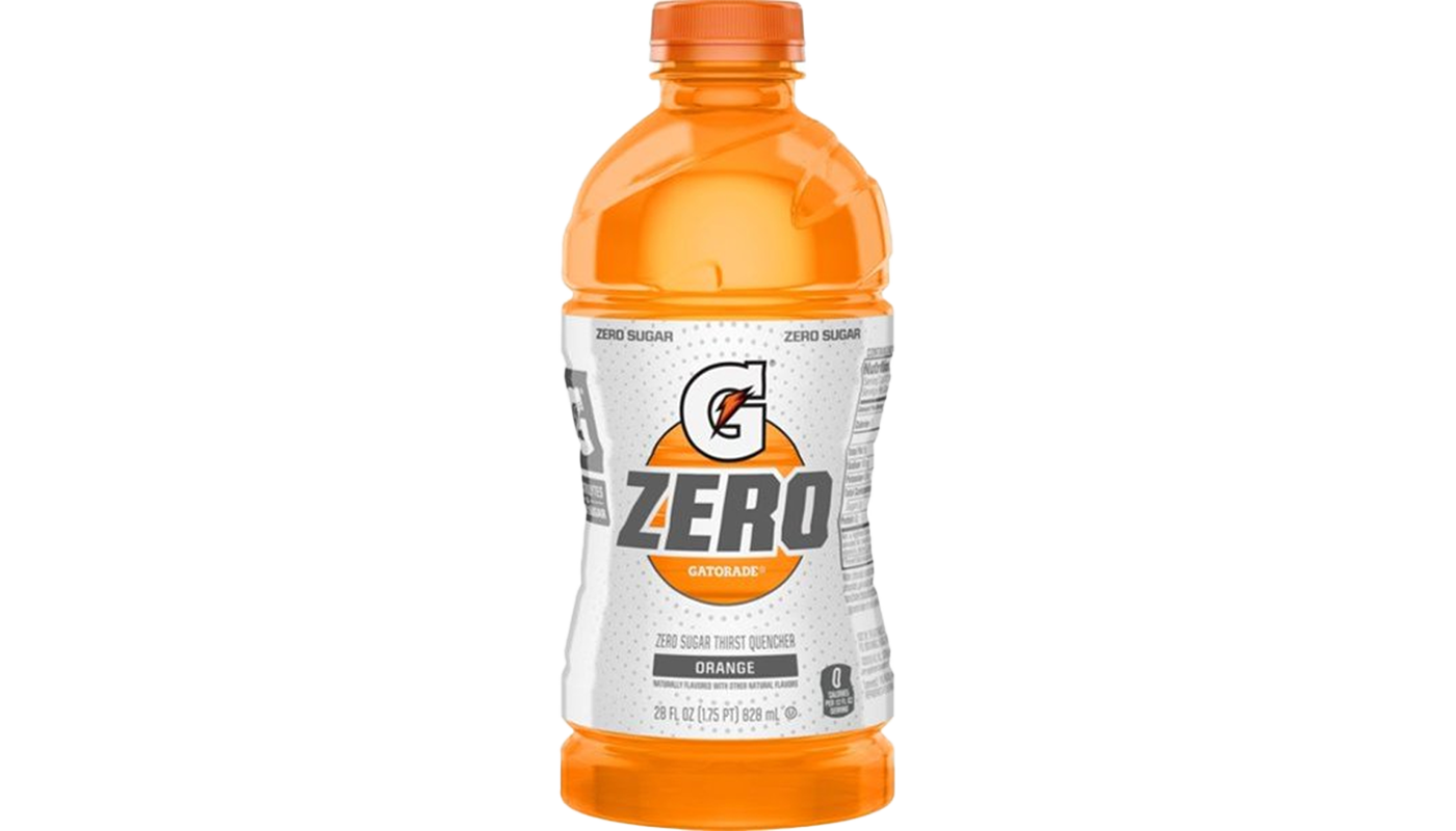 Order Gatorade Zero Orange 28oz food online from Chevron Extramile store, Fountain Valley on bringmethat.com