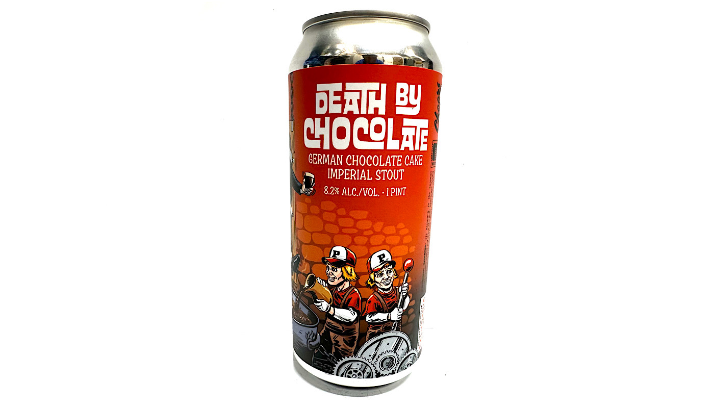 Order PAPERBACK  DEATH BY CHOCOLATE  16oz CAN food online from K-Town Beer & Wine Food Mart store, Los Angeles on bringmethat.com