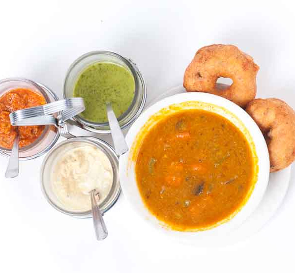 Order Vada Sambar food online from Priya Indian Cuisine store, Troy on bringmethat.com