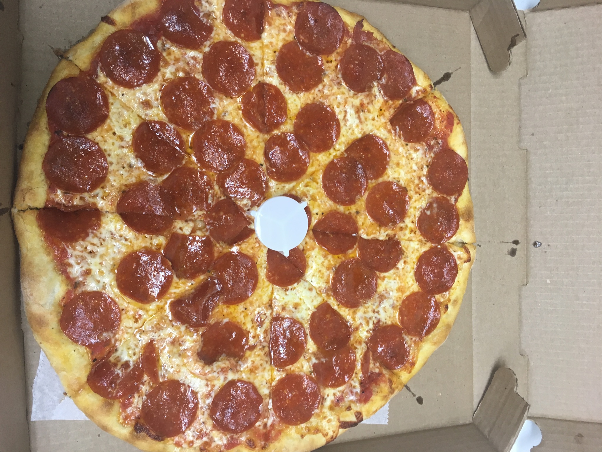 Order 18” XL 1-Topping Pizza food online from Sal’s NY Slice Pizzeria store, Virginia Beach on bringmethat.com