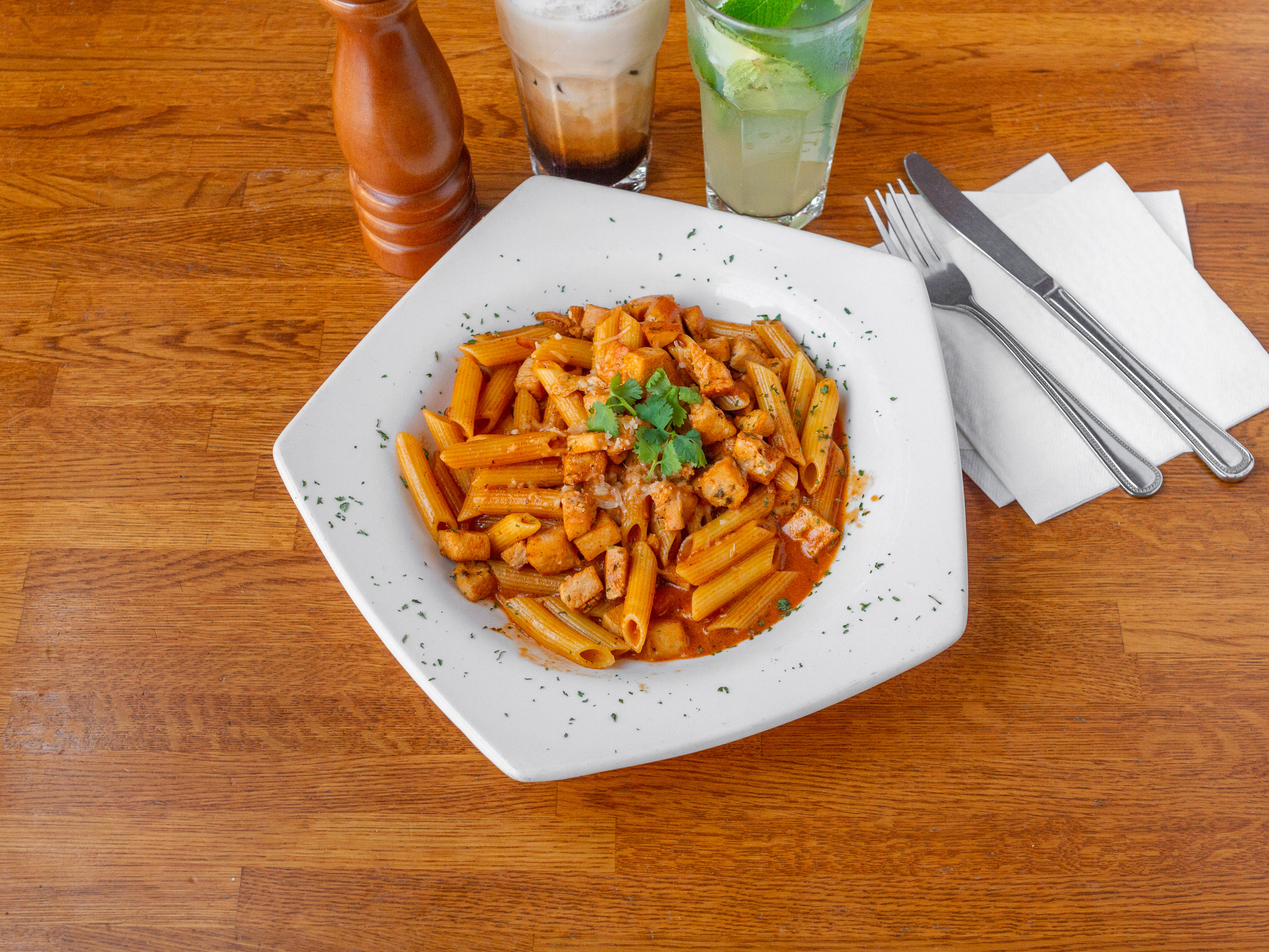 Order Penne alla Vodka food online from Il Caffe Latte 2 store, New York on bringmethat.com