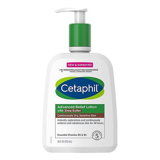 Order Cetaphil® 16 fl. oz. Advanced Relief Lotion with Shea Butter food online from Buybuy Baby store, Orlando on bringmethat.com