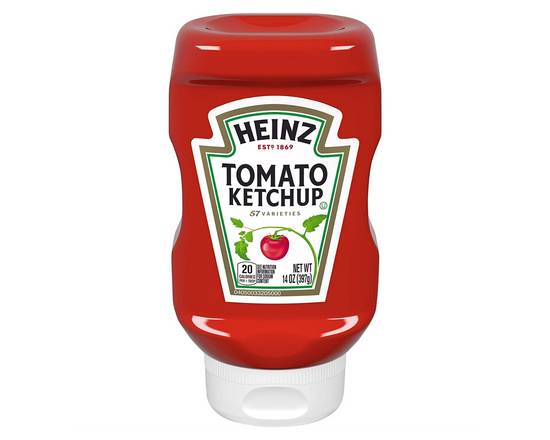 Order Heinz Ketchup (14 oz) food online from Checkout Food Stores #47 store, Houston on bringmethat.com
