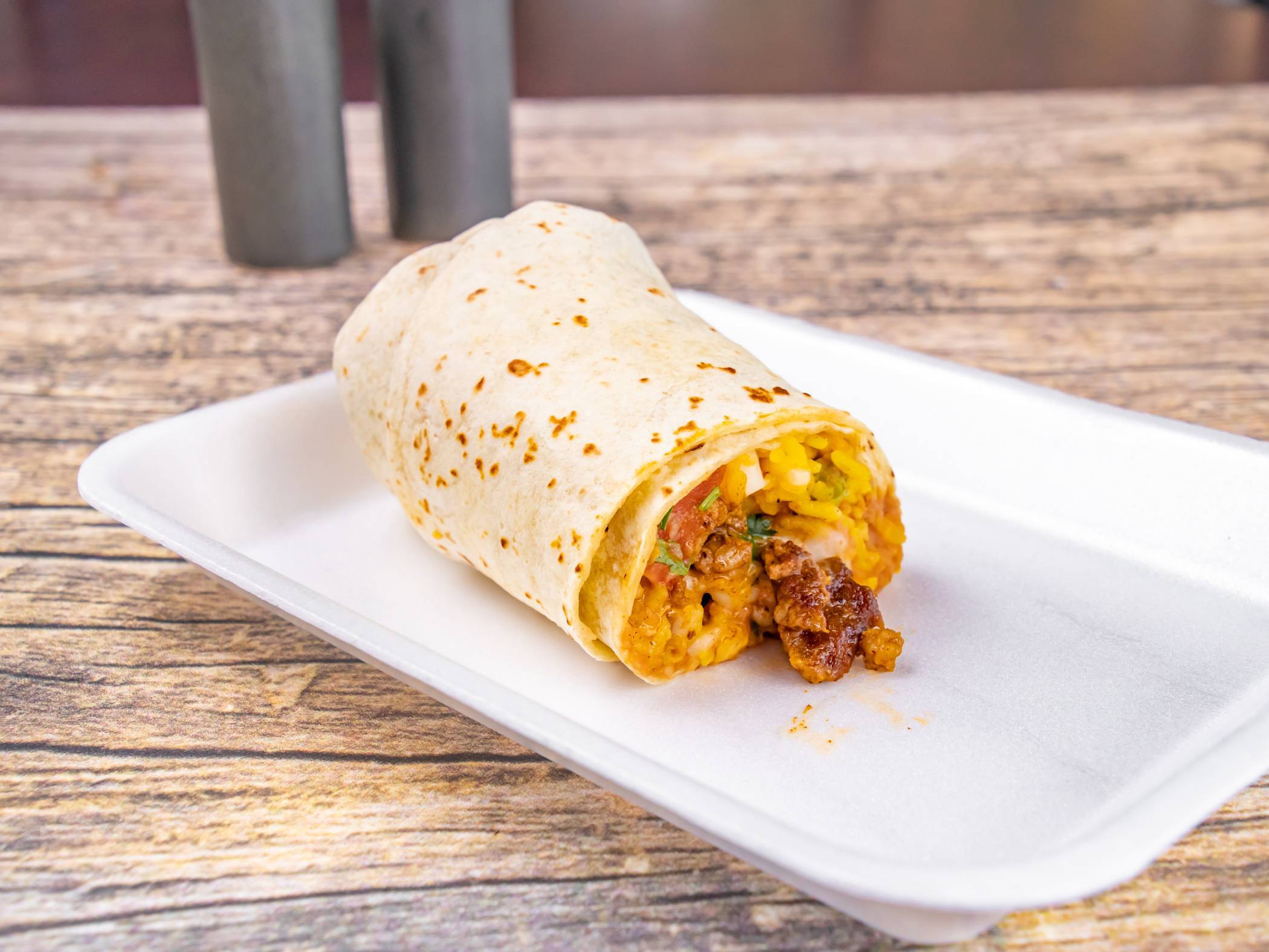 Order Burrito: Carne Asada///Beef food online from 502 Antojitos store, Tucker on bringmethat.com